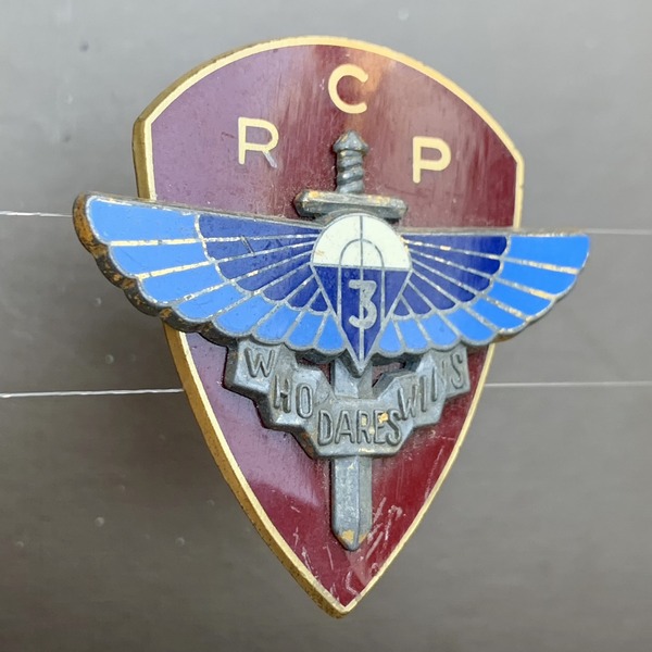 French Airborne Regiment de Chasseurs Parachutistes 3e RCP Intantry Regiment Drago Paris G 2793-1 w