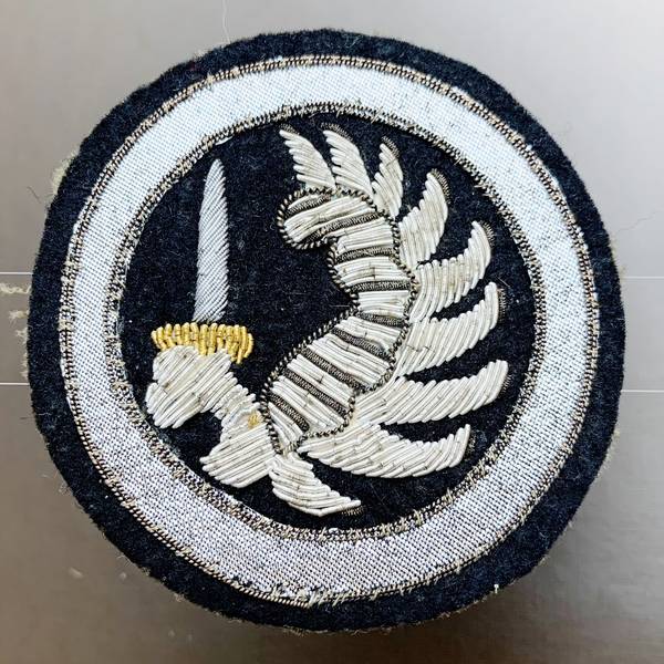 French Foreign Legion Officers Para Patch Badge Padded Bullion Wire
