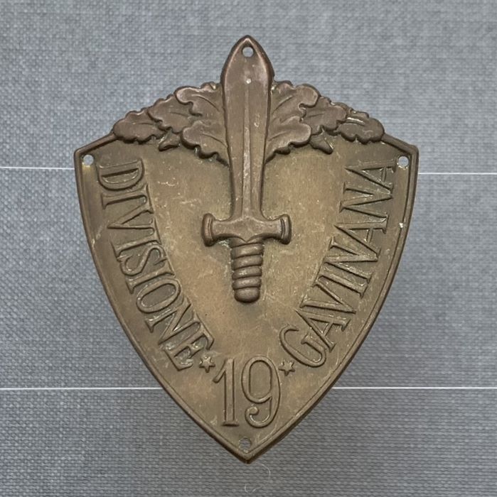 Italy 19TH GAVINANA Infantry Division East Africa Arm Shield Badge 1934 - 1936