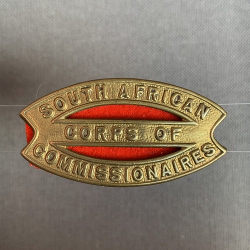 South African Corps of Commissionaires shoulder title