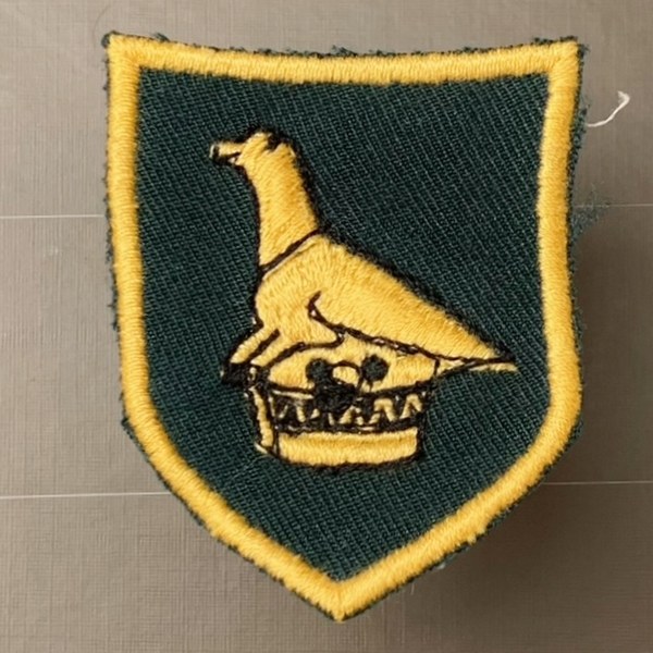Zimbabwe Army Shoulder Cloth Flash Badge