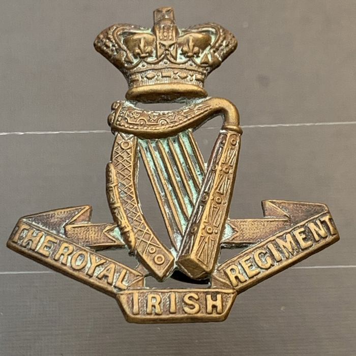 British Army Pre 1901 QVC The Royal Irish Regiment Cap Badge