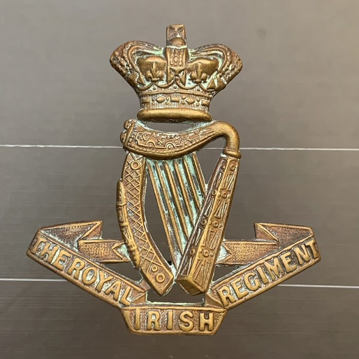 British Army Pre 1901 QVC The Royal Irish Regiment Cap Badge
