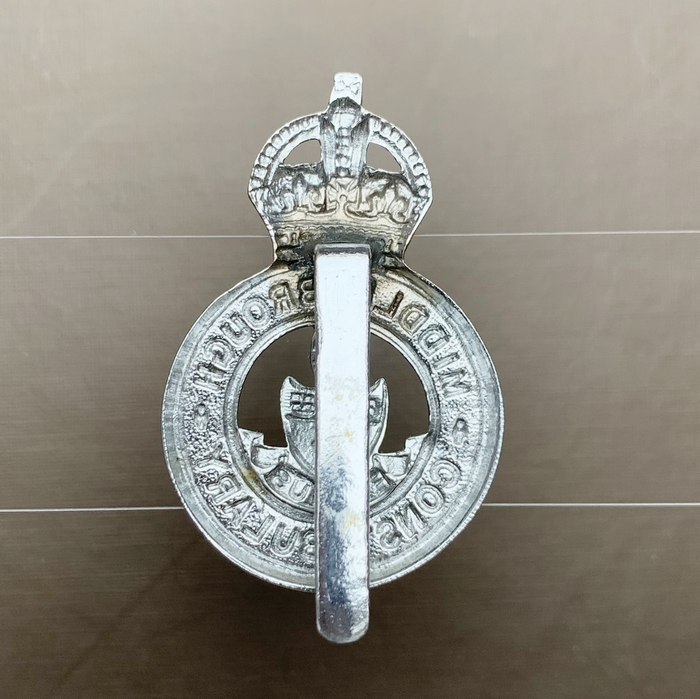 British UK MIDDLESBROUGH CONSTABULARY Police King's Crown Badge