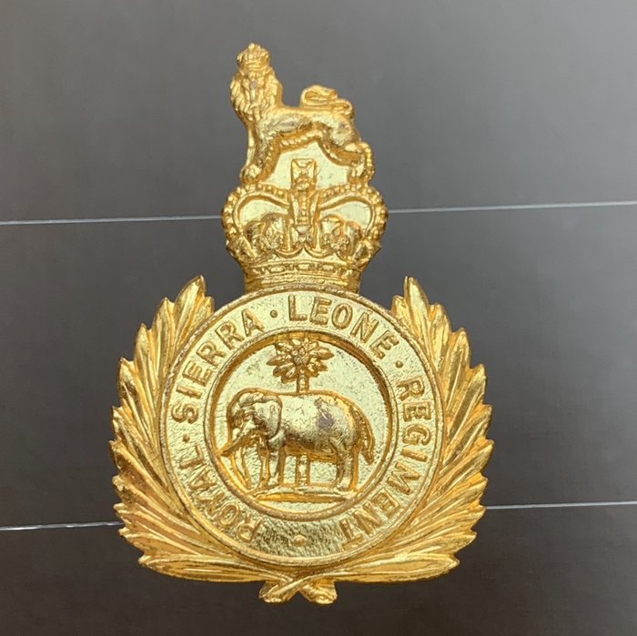 Royal Sierra Leone Regiment badge prior 1961 Beret Badge