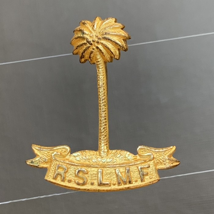 Royal Sierra Leone military forces RSLMF badge prior 1961 Badge