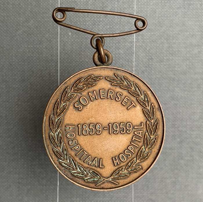 Somerset Hospital Cape Town 1959 centenary badge medal