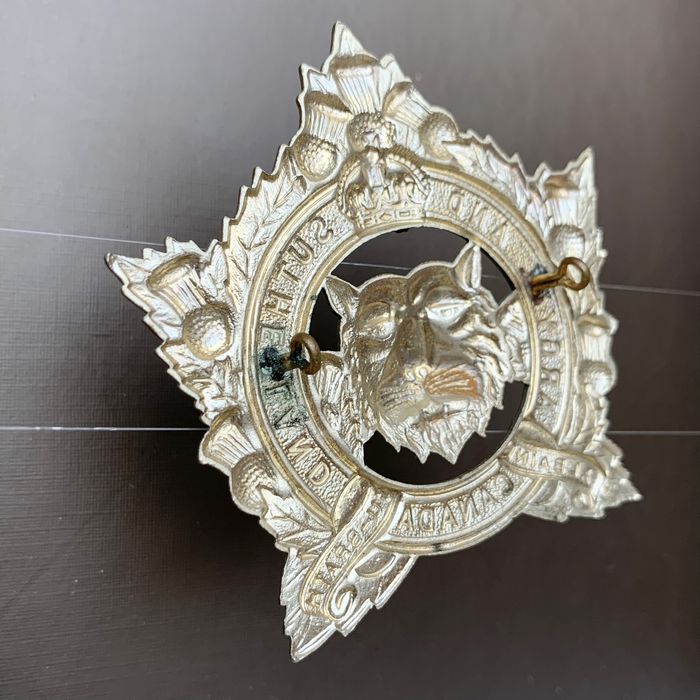 Canada The Argyll and Sutherland Highlanders Of Canada Cap Badge