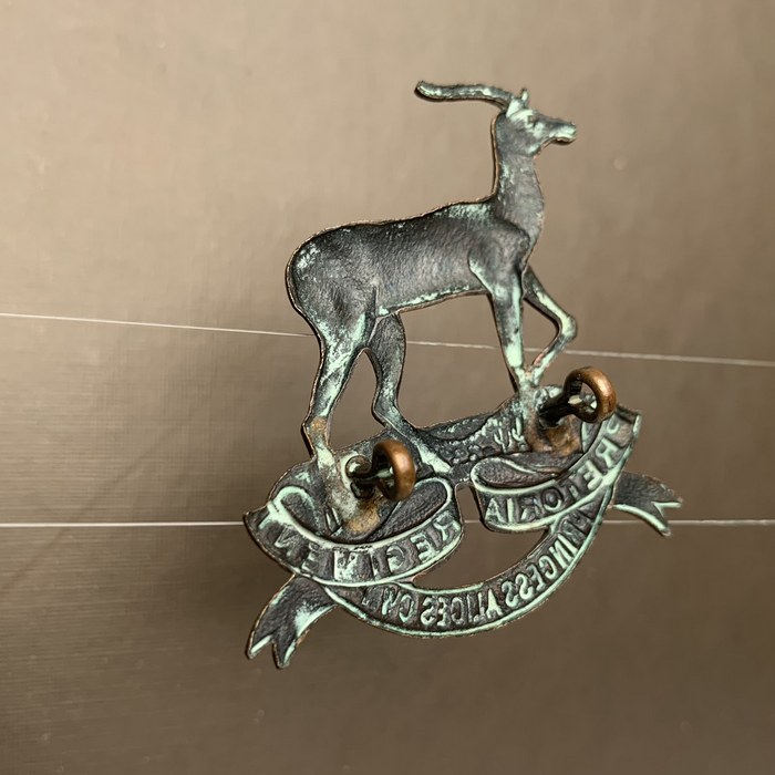 Pretoria 12th Regiment 1932-1943 Helmet Badge CO 675