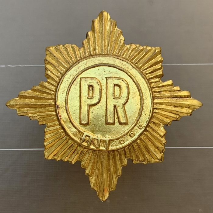 South Africa Cape Peninsula Overseas Police Reserve CPPR - Officers Cap Badge pre 1913