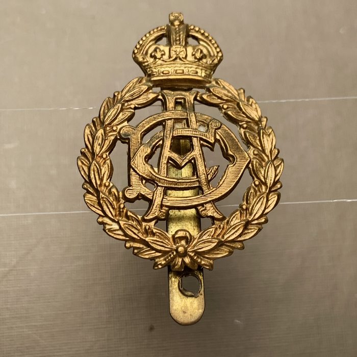 WW2 British Royal Army Dental Corps ADC Dentist Cap Badge 1st type 1921-1948