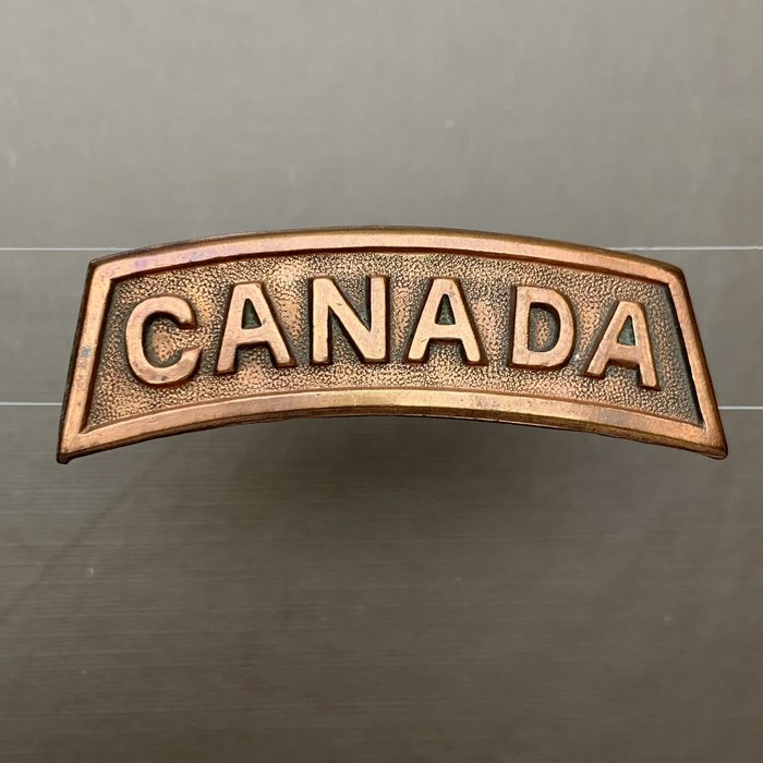 Canada WW1 CEF Canada Shoulder Title Maker Roden Bros 1915
