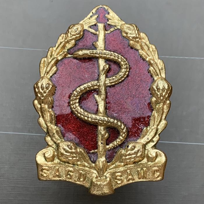 South Africa Border Wars Medical Corps Cap Badge 1959 - 1979
