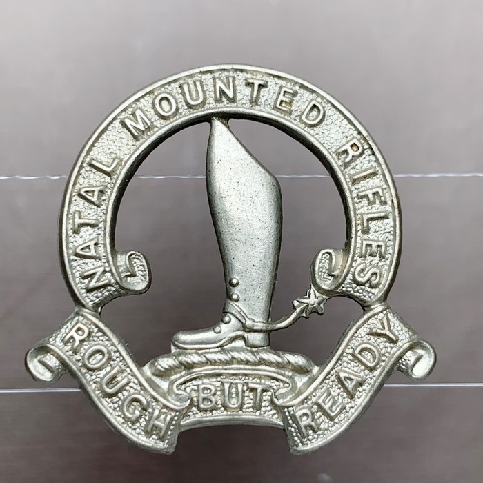 South Africa SADF Natal Mounted Rifles badge lugs
