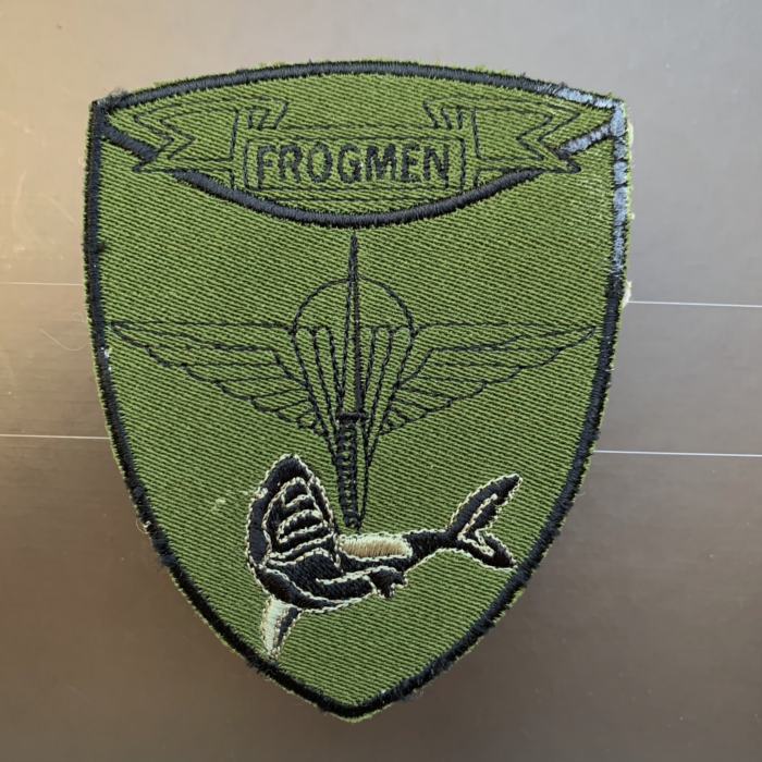 Belgium-Belgie-Special-Forces-Group-Frogmen-Commando-Green-Patch