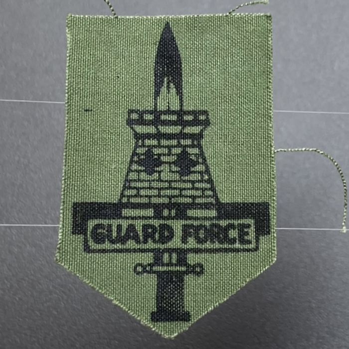 Rhodesia Army Guard Force 2nd Battalion Bush War Flash Badge