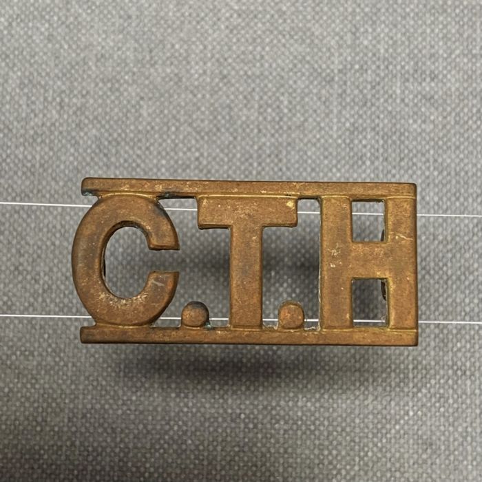 South Africa Cape Town Highlanders CTH Early Officer Shoulder Title