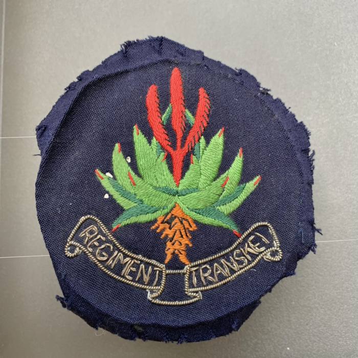 SA South Africa Regiment Transkei 1960 - 1966 Blazer Badge Patch