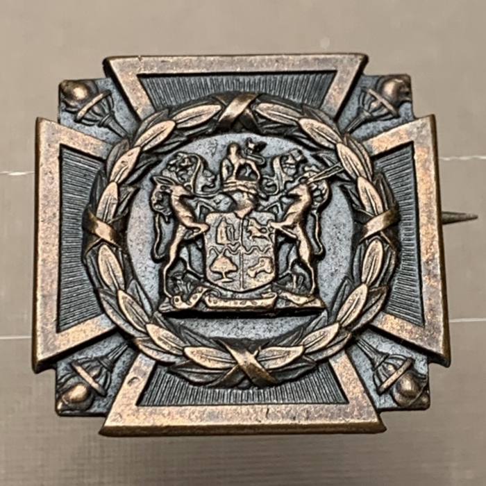 South Africa brooch of Remembrance issued to the relatives of deceased servicemen during WWII