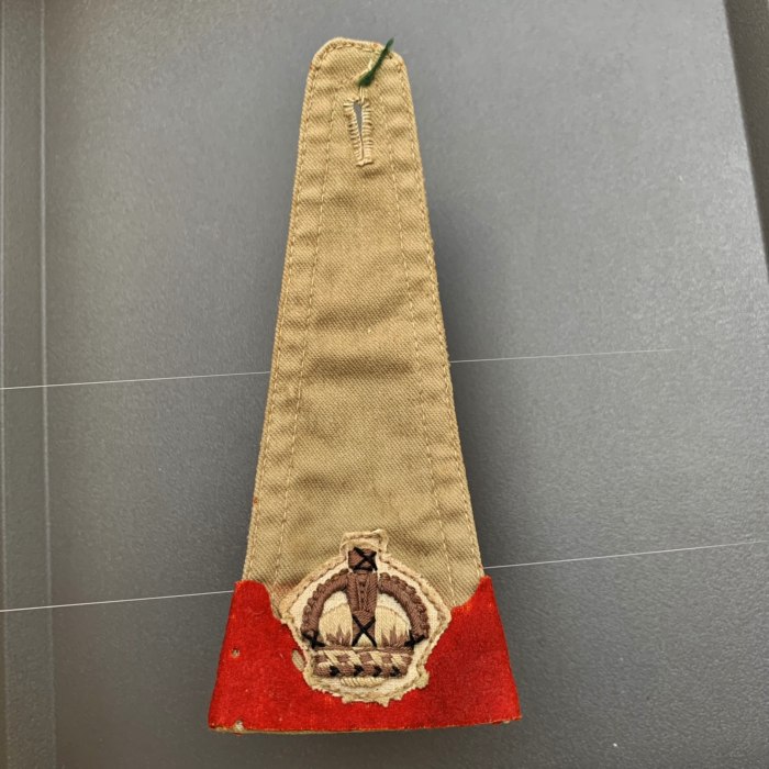 South African SA Shoulder Rank Insiginia Armed Forces Major 1912