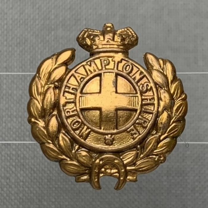 The Northamptonshire Infantry Regiment Victorian collar badge