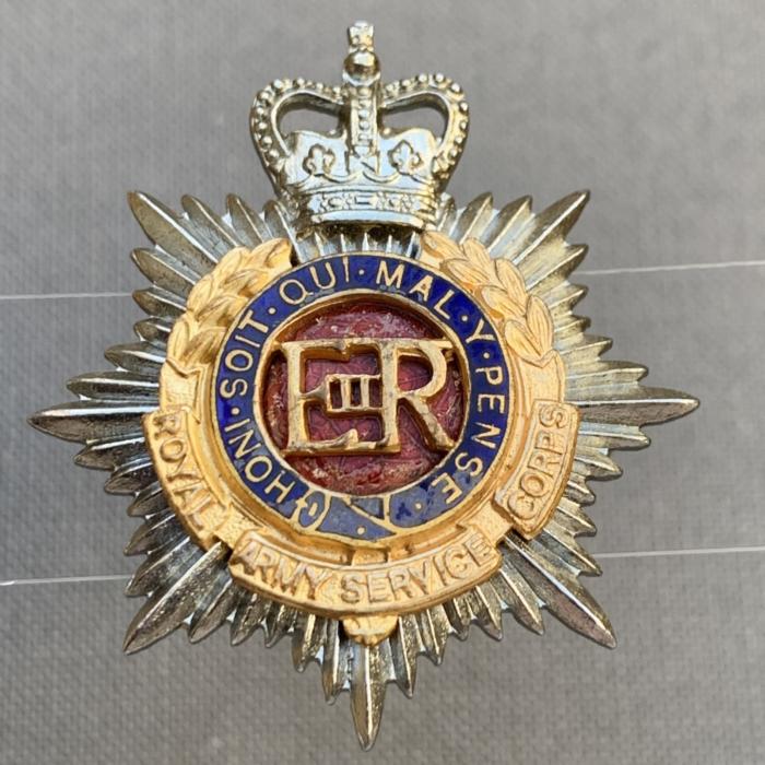 Royal Army Service corps Officers cap badge