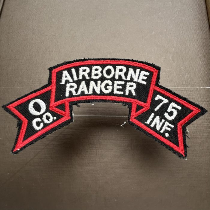 U.S. O Co. Airborne Ranger 75th Infantry Patch