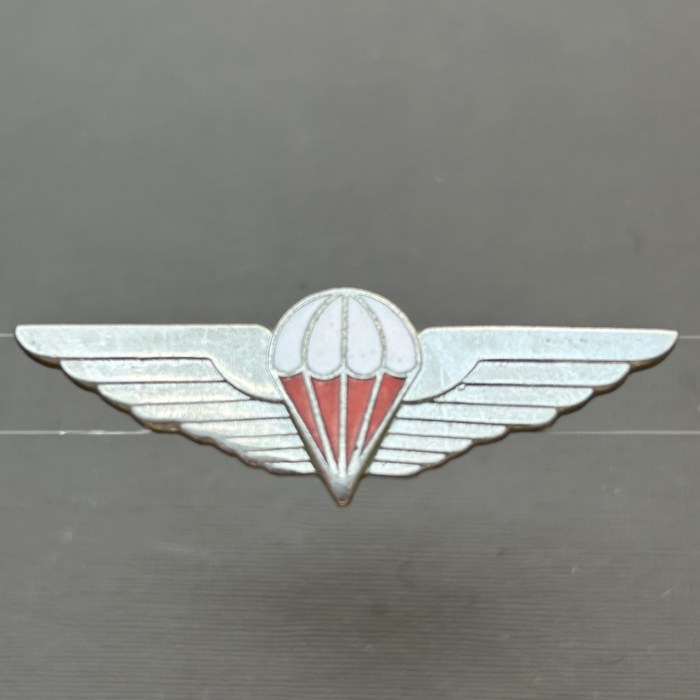 Ciskei Army Parachute Chromed wing free Fall 1981 - 1994