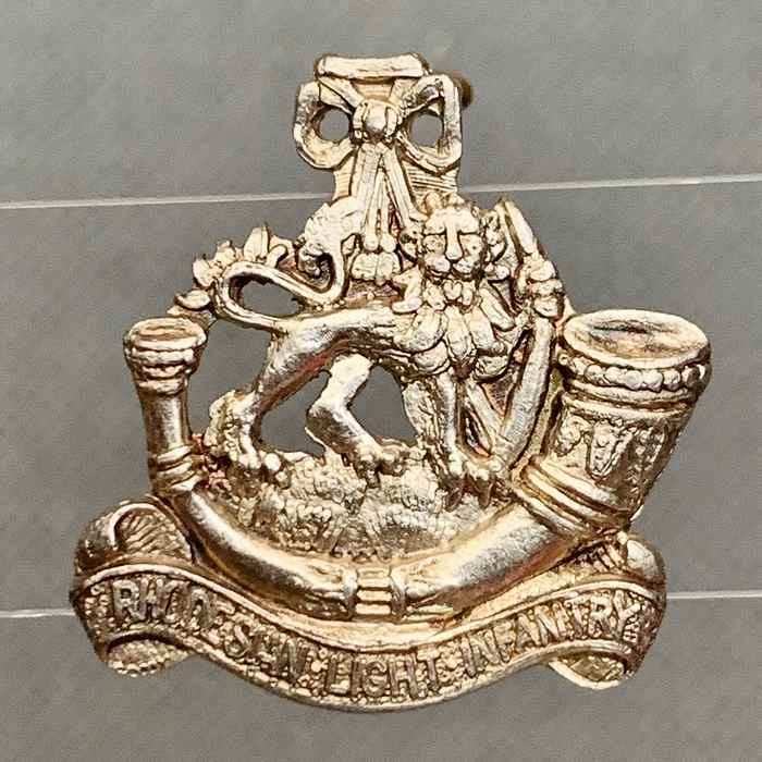 Rhodesia Rhodesian Light Infantry Officers Mess Dress SILVER badge