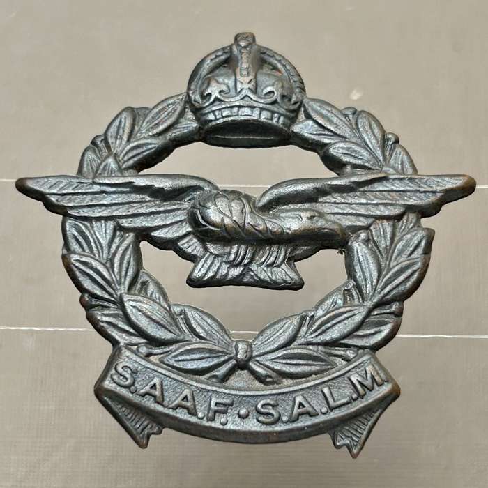 South Africa African Air Force SAAF SALM Cap Badge