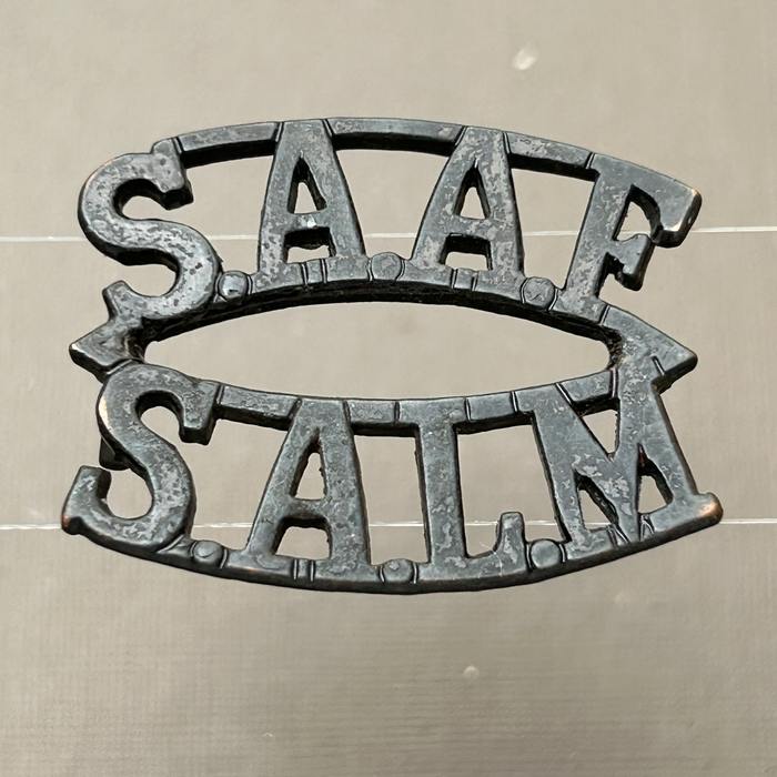 South African Air Force SAAF SALM Title Badge