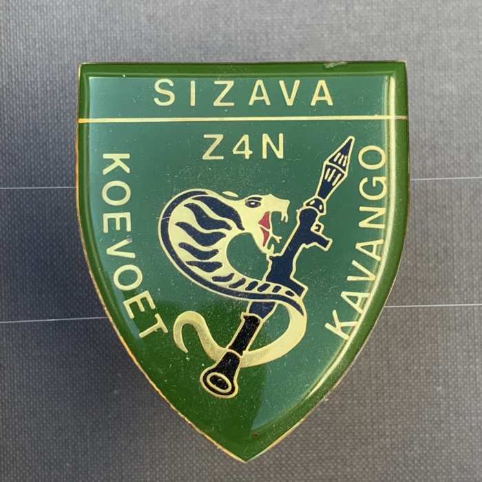 South Africe KOEVOET SWAPOL Kavango Sizan Z4N Shoulder badge Flash