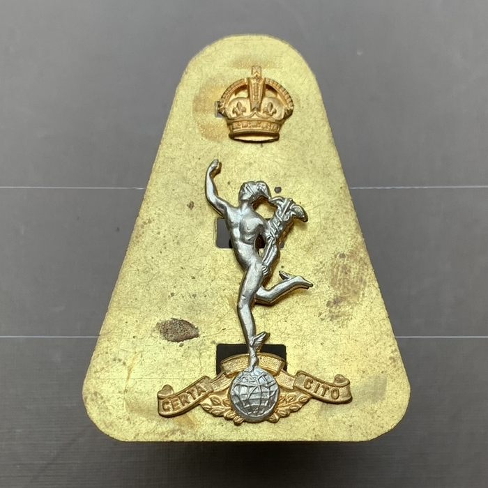 Royal Corps of Signals Officers Cap Badge 1947-1952