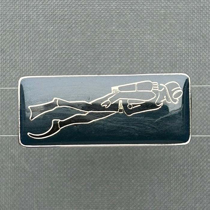 Botswana Commando Combat Diver Enamel steel badge