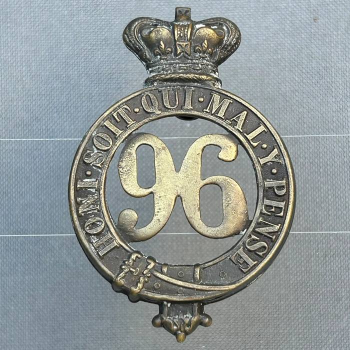 British 96th Manchester Regiment of Foot 1874-1881 Cap Badge