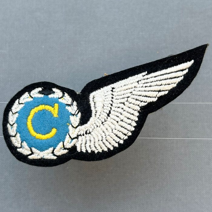 South Africa Air Force SAAF Flight Chef Wing embroidered Large version badge