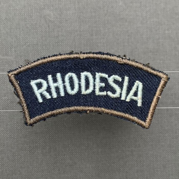 Rhodesian Army shoulder title cloth patch B