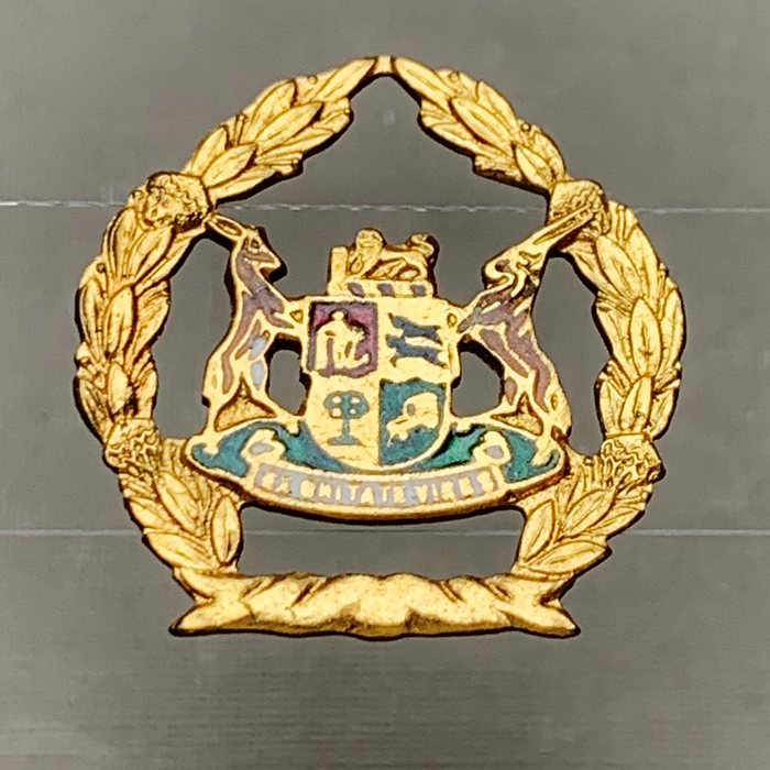 South African SA Prisons Service Warrant Officer Badge