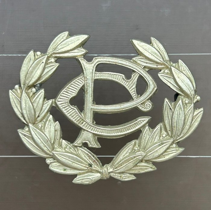 Africa Cape Police White metal Cape Badge 1902-