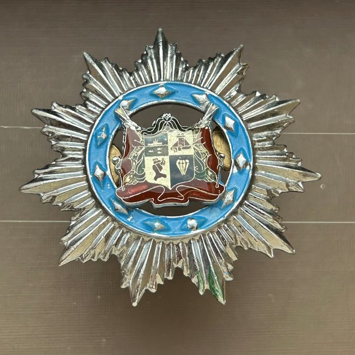 South West Africa SWA Police Officers Mess Dress Cap badge