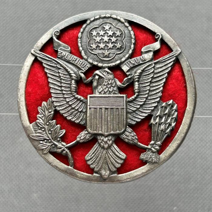 WW2 US Army Air Force USAAF Cap Badge