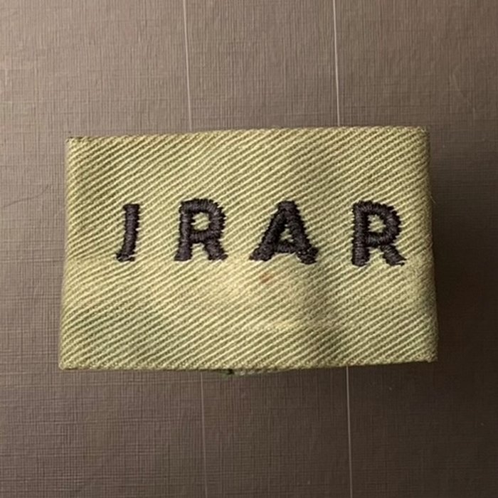 1 Rhodesian African Rifles RAR Army slip on shoulder epaulette 1965 - 1980 a