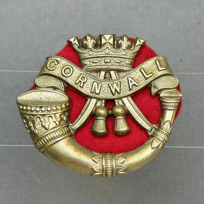 Duke of Cornwalls Light Infantry Victorian Regiment Cap Badge B