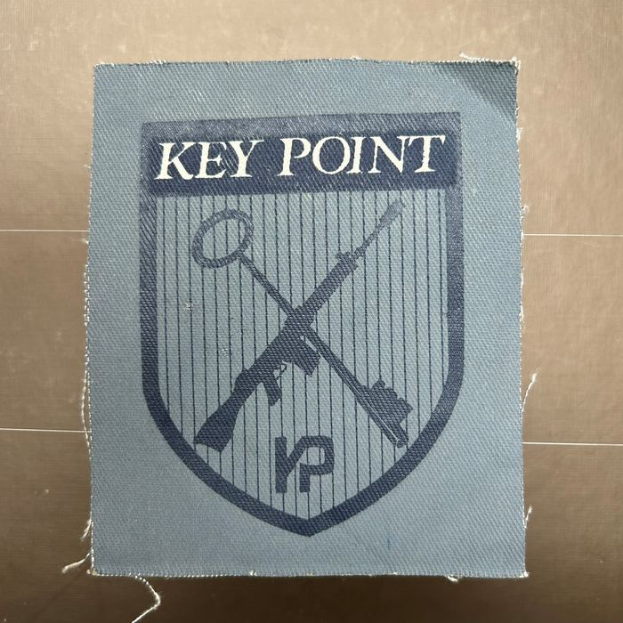 Rhodesia British South Africa Police Key Point Protection Unit arm badge patch