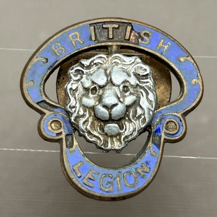 Royal British Legion RBL Members Small Lapel Badge WW1