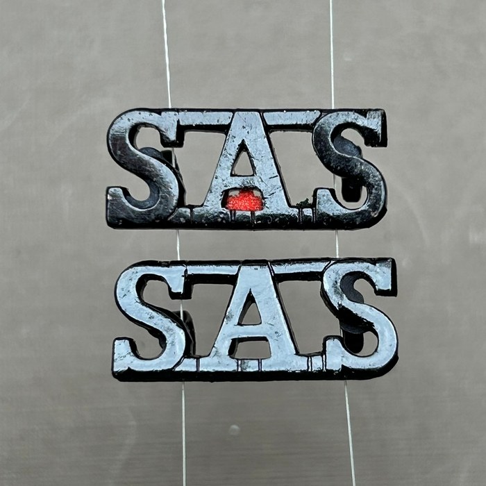 SAS Special Air Service Miniature Collar title badges
