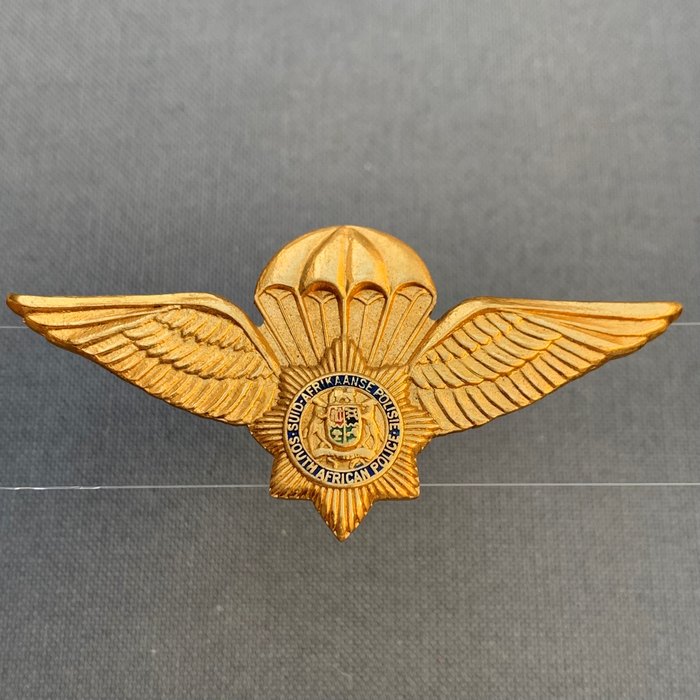 South Africa Police Special Task force 1st type Unvoided Wing RARE