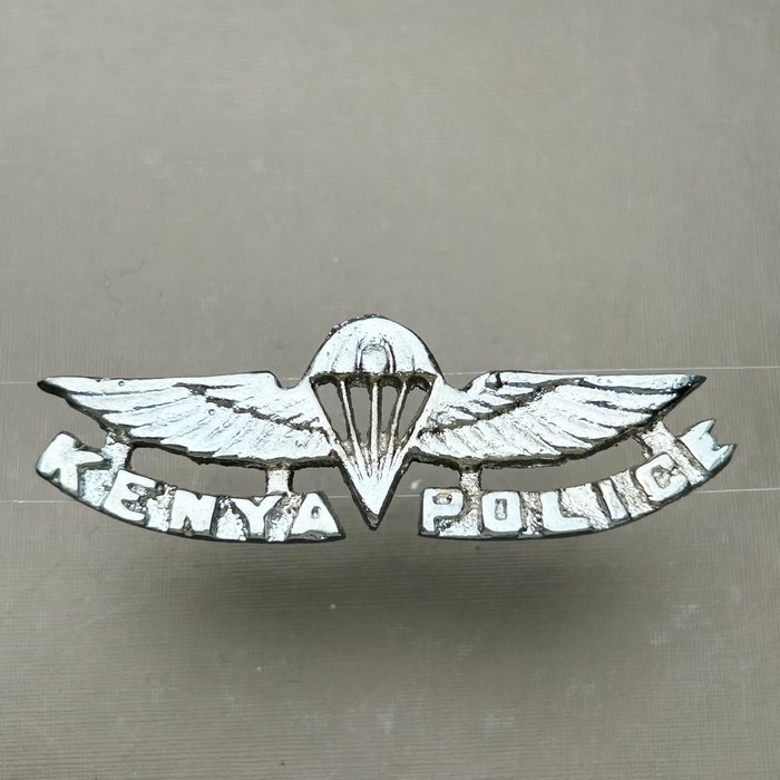 Kenya GSU General Service Unit POLICE Para Regiment Parachute Wing Badge