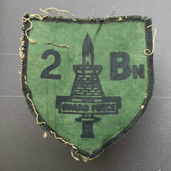 Rhodesia Army Guard Force 2nd Battalion Bush War Shoulder Flash Badge CO C536