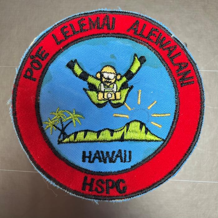 USA Hawaii Poe Lelemai Alewalani Para Parachute Cloth Patch